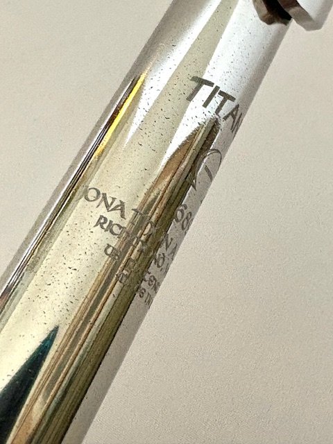 IMG_7476.jpg Jonathon A. Landell Handmade Titanium Flute Headjoint, 1-year Warranty!