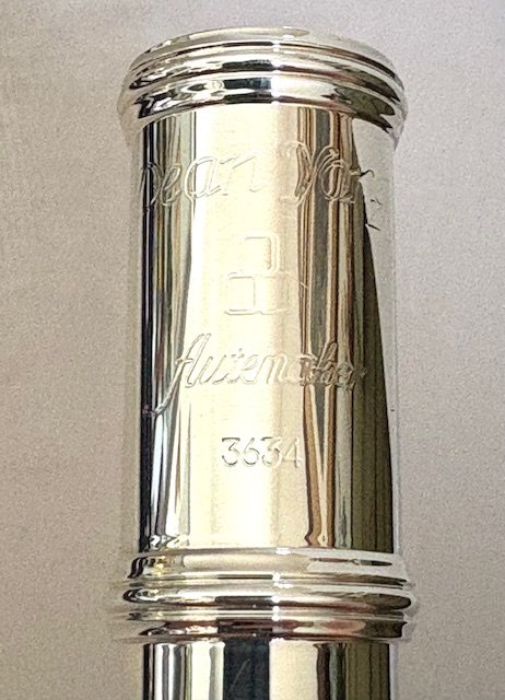 Dean Yang Emerald Solid Silver Flute, Heavywall, Offset G, Warranty!