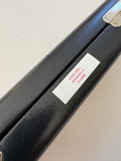 Chris Abell Grenadilla Wood Flute Headjoint, S Cut, 1-year warranty!