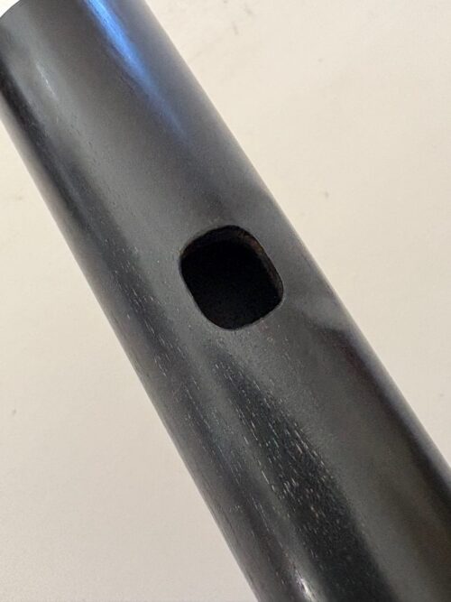 Chris Abell Grenadilla Wood Flute Headjoint, S Cut, 1-year warranty!