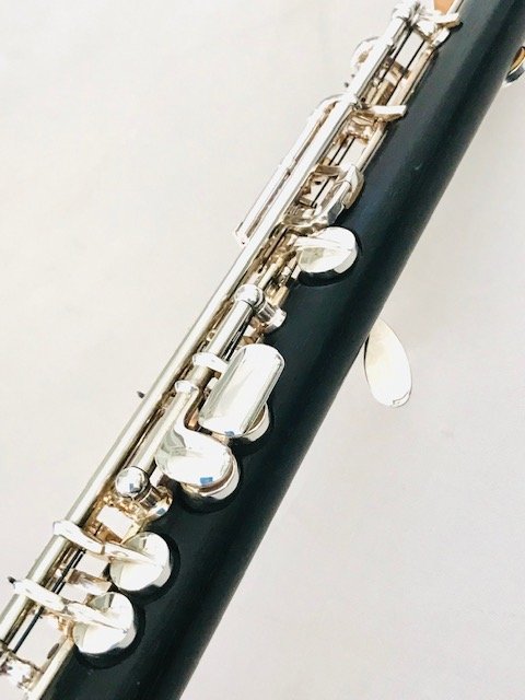 Hammig Grenadilla 650/3 Wood Piccolo, Silver Plated Mechanism, G# Mechanism, Split E-Straubinger Pads, Warranty!