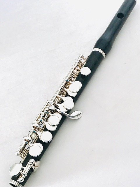 Hammig Grenadilla 650/3 Wood Piccolo, Silver Plated Mechanism, G# Mechanism, Split E-Straubinger Pads, Warranty!