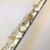 IMG_7674.jpg SOLD - Levit Handmade All Silver Flute, Offset G, C# Trill, Split E Mechanism, 14k Gold Riser, MINT!