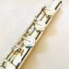 IMG_7679.jpg SOLD - Levit Handmade All Silver Flute, Offset G, C# Trill, Split E Mechanism, 14k Gold Riser, MINT!