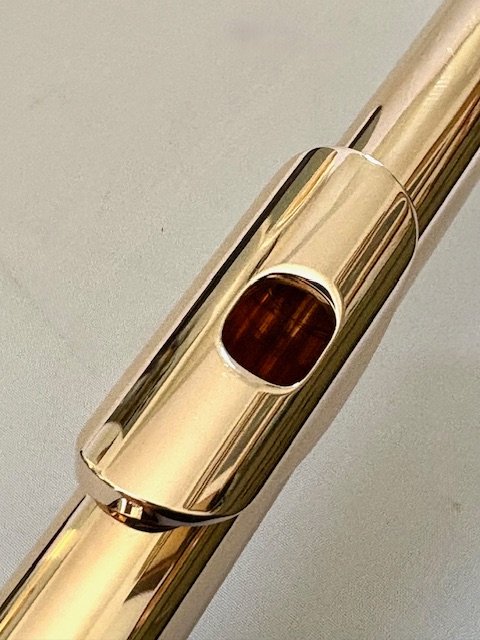 Dana Sheridan 14k Gold Handmade Flute Headjoint, Warranty!