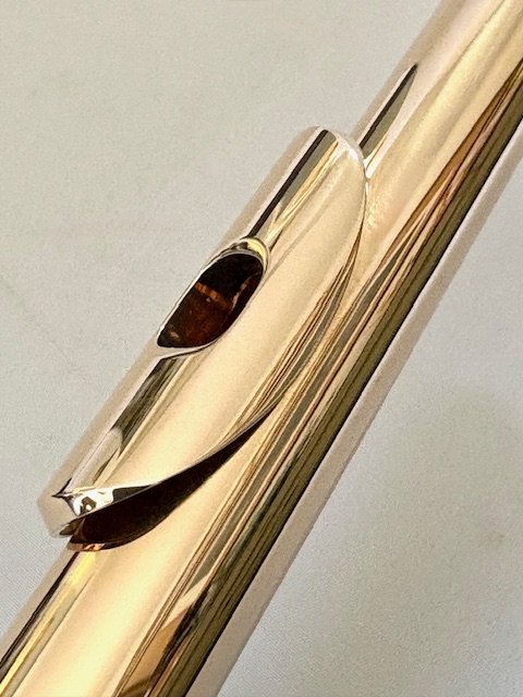 Dana Sheridan 14k Gold Handmade Flute Headjoint, Warranty!