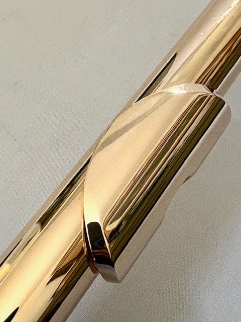 Dana Sheridan 14k Gold Handmade Flute Headjoint, Warranty!