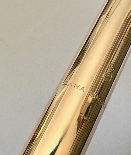 Dana Sheridan 14k Gold Handmade Flute Headjoint, Warranty!