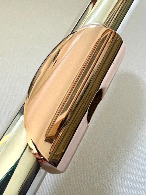 IMG_7782.jpg David Williams Hand-made Headjoint, 18k White Gold/Palladium Alloy, Hand-made 14k Solid Gold Lipplate/24k Riser, 1-year Warranty!