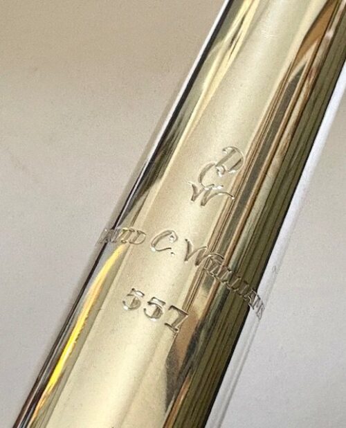 IMG_7785.jpg David Williams Hand-made Headjoint, 18k White Gold/Palladium Alloy, Hand-made 14k Solid Gold Lipplate/24k Riser, 1-year Warranty!