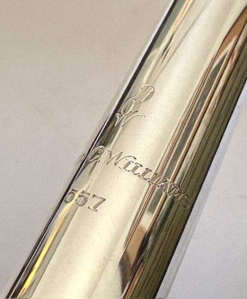 IMG_7786.jpg David Williams Hand-made Headjoint, 18k White Gold/Palladium Alloy, Hand-made 14k Solid Gold Lipplate/24k Riser, 1-year Warranty!