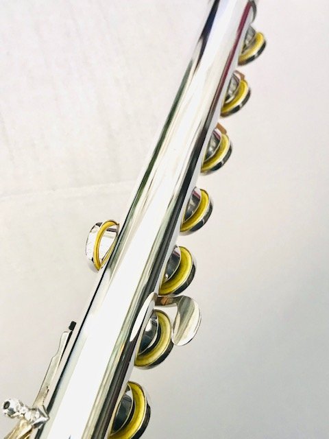 IMG_8053.jpg Haynes Handmade All Silver Flute, In-line G, B foot, Overhauled, Warranty!