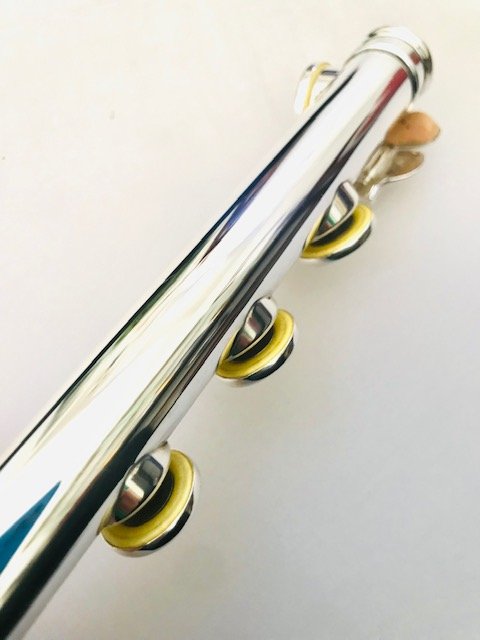 IMG_8058.jpg Haynes Handmade All Silver Flute, In-line G, B foot, Overhauled, Warranty!