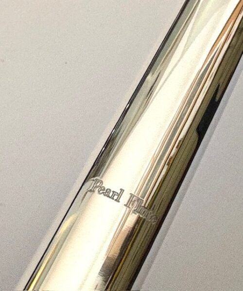 IMG_8354.jpg New! Pearl PF-665 RBE Flute, Sterling Silver Headjoint, Offset G, B foot, Split E Mechanism, Choose your headjoint cut!