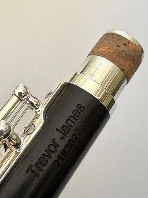 IMG_8438-1.jpg New! Trevor James Grenadilla Wood Piccolo, Hand-cut Wave Embouchure, Factory Warranty!