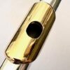IMG_8492 Gemeinhardt KGM Standard Professional Flute, Solid Silver Headjoint, Gold Riser/Gold Plated Lipplate, Inline G, Warranty!