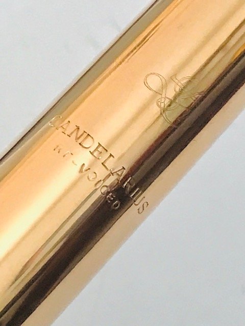 SOLD - DiZhao Handmade 14k Gold/Silver Flute, 6k Gold Lipplate/14k Riser, Engraved, Overhauled, C# Trill, Offset G, High E Facilitator, Warranty!