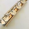 SOLD - DiZhao Handmade 14k Gold/Silver Flute, 6k Gold Lipplate/14k Riser, Engraved, Overhauled, C# Trill, Offset G, High E Facilitator, Warranty!