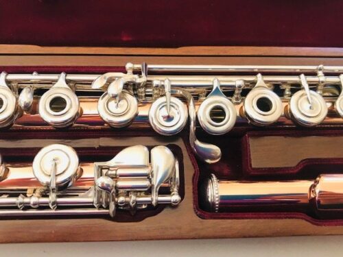 IMG_9085.jpg SOLD - Haynes Custom Fusion Flute, 14k Silver Platinum, C# Trill, Offset G, Refurbished, Warranty!