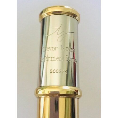 New! Trevor James Copper Alloy C Flute.958 Riser Split E Mechanism