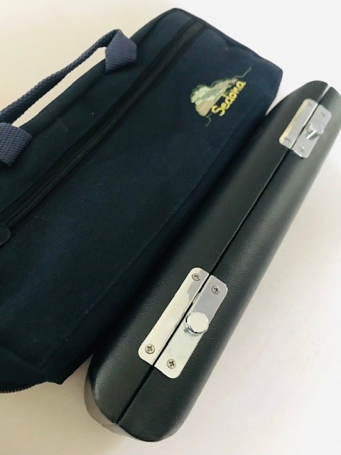 IMG_9242.jpg New Weissman Grenadilla and Cocobolo Wood Piccolo, Reverse Wave Headjoint, Warranty!