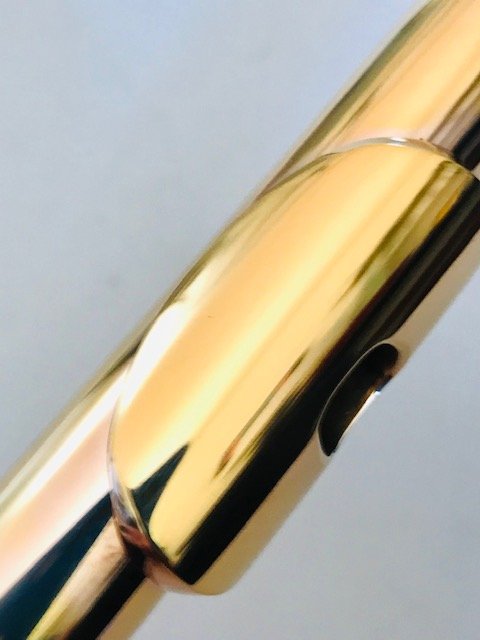 New Weissman McKenna 14k Gold Plated Over Silver Flute Headjoint, Warranty!