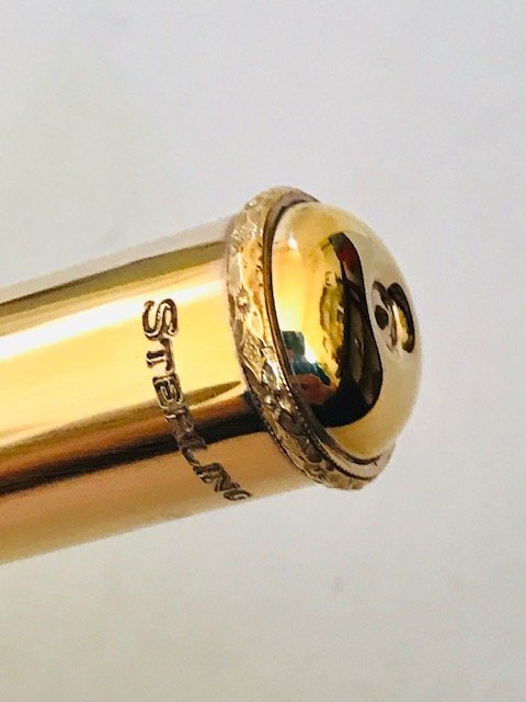 New Weissman McKenna 14k Gold Plated Over Silver Flute Headjoint, Warranty!