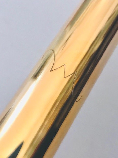 New Weissman McKenna 14k Gold Plated Over Silver Flute Headjoint, Warranty!