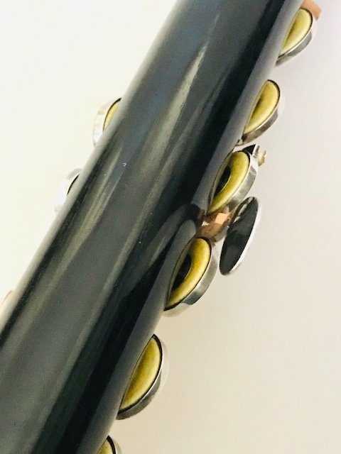 Philipp Hammig 658/2 Grenadilla Wood Flute, Reconditioned with Warranty!