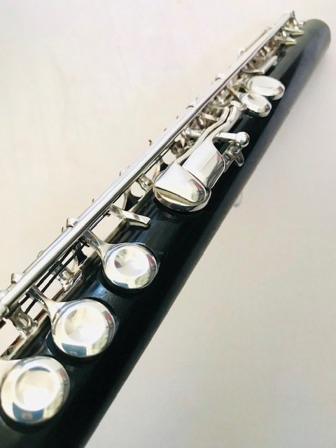 Philipp Hammig 658/2 Grenadilla Wood Flute, Reconditioned with Warranty!