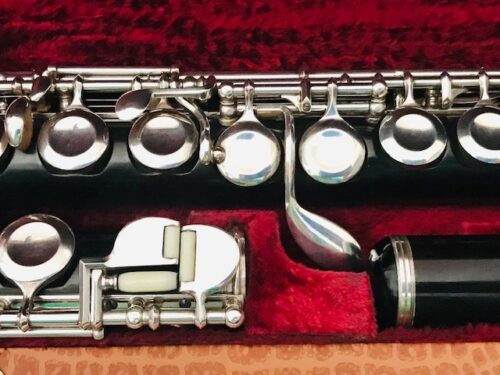 Philipp Hammig 658/2 Grenadilla Wood Flute, Reconditioned with Warranty!
