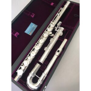 New! Trevor James Bass Flute-Sterling Silver Lipplate and Riser