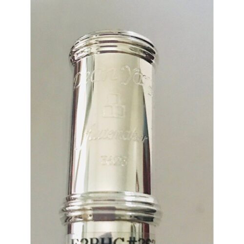 image_63906945c7829_IMG_1223.jpg New! Dean Yang Emerald Heavywall Solid Silver Flute Factory Warranty!