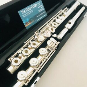 New! Burkart Resona 300 Flute Solid Silver Offset G Split E Mechanism C# Trill key Factory Warranty