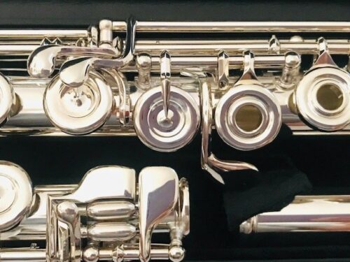 New! Burkart Resona 300 Flute Solid Silver Offset G Split E Mechanism C# Trill key Factory Warranty