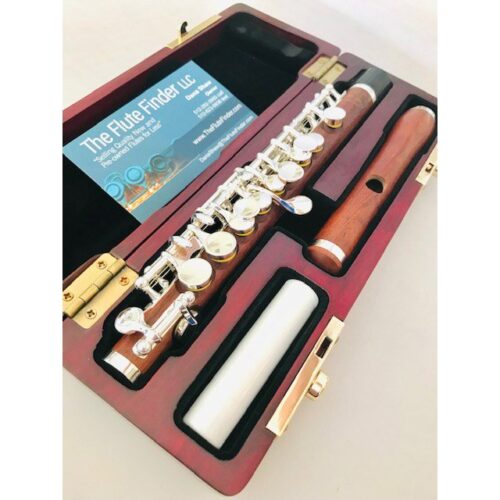 New! DiZhao DZP-301 Wave Headjoint Rosewood Piccolo-Factory Warranty!