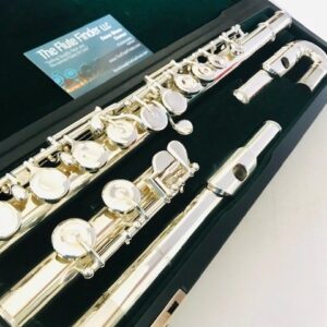 Pearl PF-505 Flute, Curved and Straight Headjoints, Closed Hole, Offset G, Split E Mechanism, Warranty!