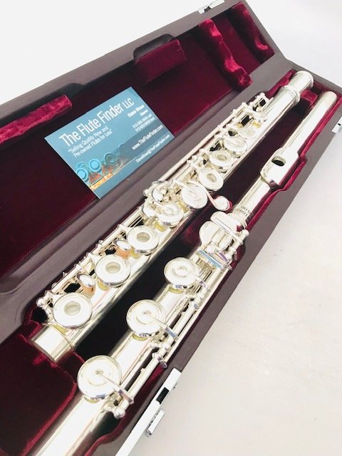 New Muramatsu DS, All Silver, Offset G, C# Trill Key, Tsubasa Headjoint, Factory Warranty!