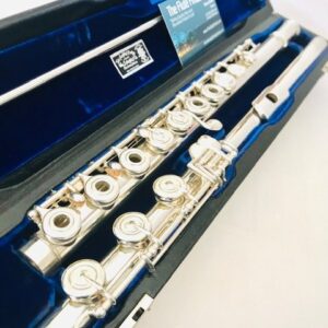Haynes Handmade All Silver Flute, In-line G, B foot, Overhauled, Warranty!
