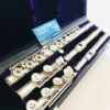 Altus 1807-AL .946 Silver Seamed Tube Flute, In-line G, with both C and B Footjoints, Includes 2 Different Altus Headjoints, Refurbished with Warranty
