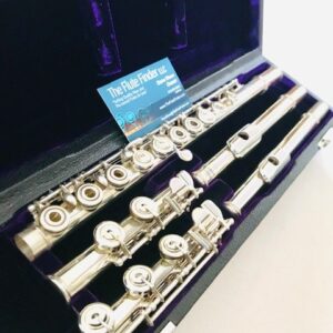 Altus 1807-AL .946 Silver Seamed Tube Flute, In-line G, with both C and B Footjoints, Includes 2 Different Altus Headjoints, Refurbished with Warranty