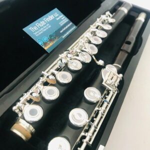 openbox-13.jpg New DiZhao DZW Grenadilla Wood Flute, Offset G, C# Trill, D# Roller, Split E Mechanism, Factory Warranty!