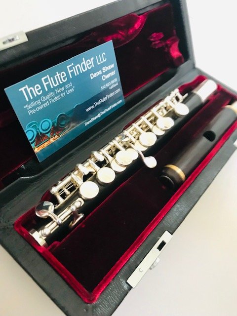 openbox-22.jpg New Weissman Grenadilla Wood Piccolo, Straight Headjoint, Warranty!