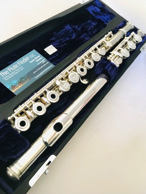 Miyazawa PCS Platinum Alloy Handmade Flute, In-line G, Overhauled with Straubinger Pads, Upgraded Wiseman Case, Warranty!