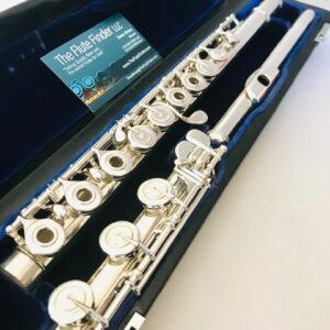openbox-3-4.jpg SOLD - Mateki Solid Silver Handmade Flute, #0001 of model 052, In-line G, Warranty!