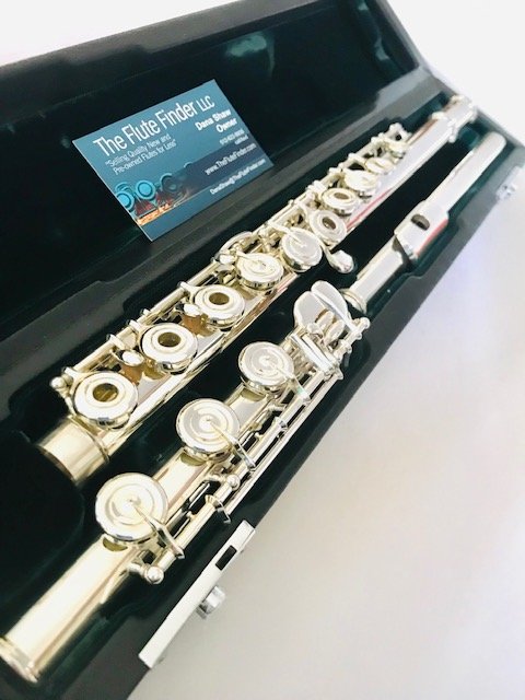 Altus Azumi AZ3 Solid Silver Flute, Offset G, Warranty!