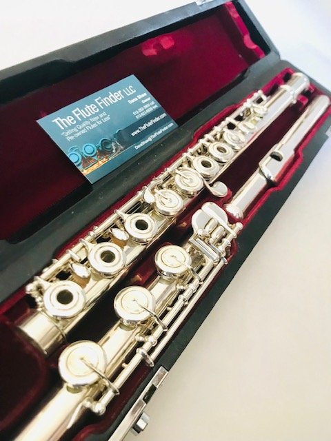 openbox-5-4.jpg Altus SFL-1207 RB All Silver Handmade Flute, In-line G, B Foot, Overhauled!, Warranty!