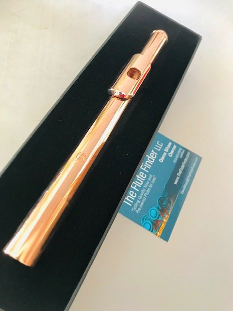 Brannen All 10k Gold Hand-cut Headjoint, Modern Cut, Warranty!