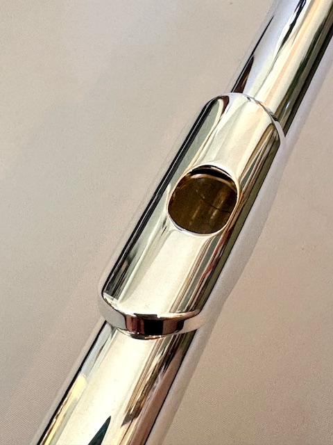 Miyazawa 602 Handmade Flute, .958 Britannia Silver, .958 Flute with 14k Riser, C# Trill, Full Brögger, Heavywall, Warranty!