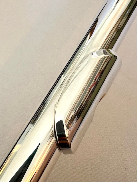 Miyazawa 602 Handmade Flute, .958 Britannia Silver, .958 Flute with 14k Riser, C# Trill, Full Brögger, Heavywall, Warranty!